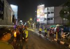 Patroli Gabungan Polres Tasikmalaya Kota: Semangat Tak Padam Meski Hujan