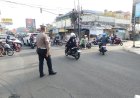 Polsek Kawalu, Laksanakan Pelayanan Gatur Pagi di Simpang 4 Cicariang dan SMPN 12