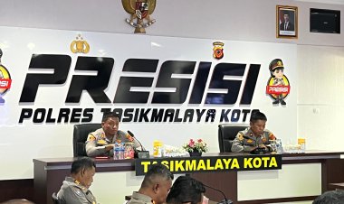Kapolres Tasikmalaya Kota Pimpin Vicon Anev Tindak Lanjut Transformasi Polri yang Profesional untuk Masyarakat