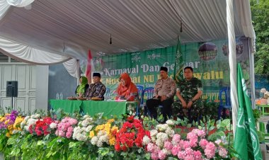 *Sinergitas TNI-POLRI dan Banser, Amankan Kegiatan Muslimat NU Kawalu*