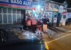 Patroli Malam Polsek Manonjaya Tingkatkan Sambang Warga, Sampaikan Pesan Kamtibmas. 