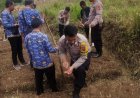 Polsek Kawalu Dukung Ketahanan Pangan Lewat Penanaman Jagung Serentak